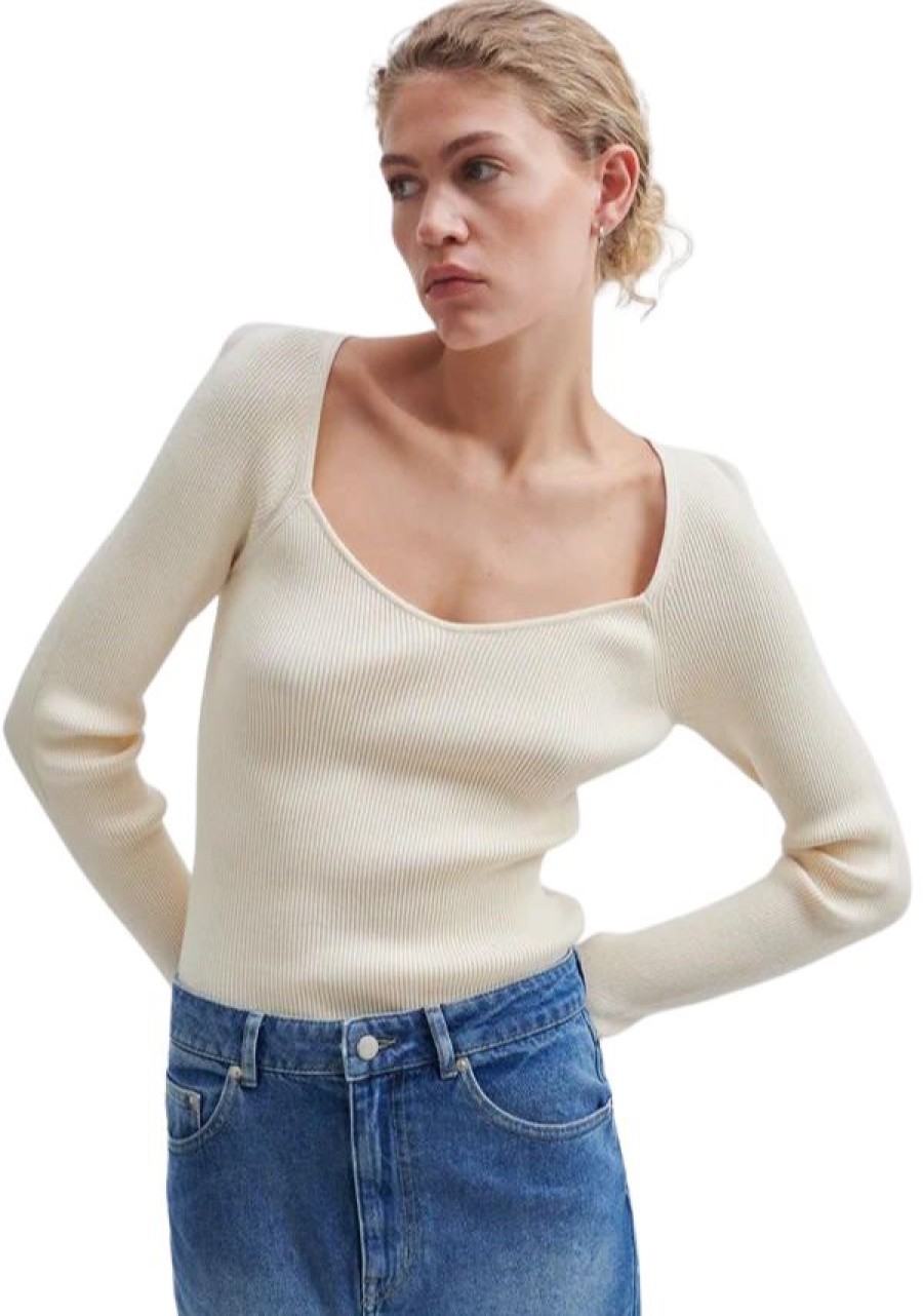 Erre Esse Second Female Solia Knit V-Neck Clearance