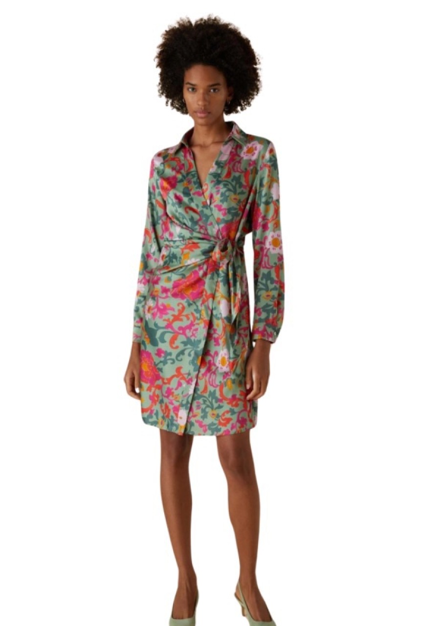 Erre Esse Emme Nomme Wrap Dress Clearance