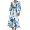 Erre Esse Matilde Cano Rainforest Watercolour Dress Best