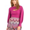 Erre Esse Molly Bracken Purple Bougainvillier Knit Clearance