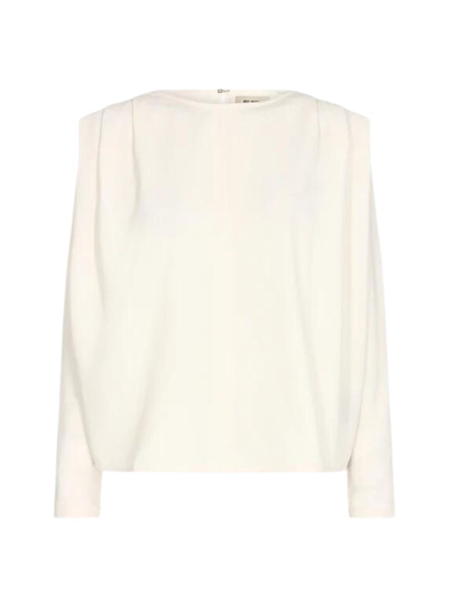 Erre Esse Mos Mosh Calla Moss Blouse In Sea Salt Clearance