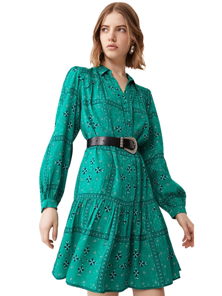 Erre Esse Suncoo Carin Bandana Pattern Shirt Dress Best