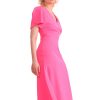 Erre Esse Sisters By Caroline Kilkenny Lincoln V-Neck Dress Barbie Pink Best