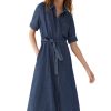 Erre Esse Iblues Belford Demin Shirt Dress New