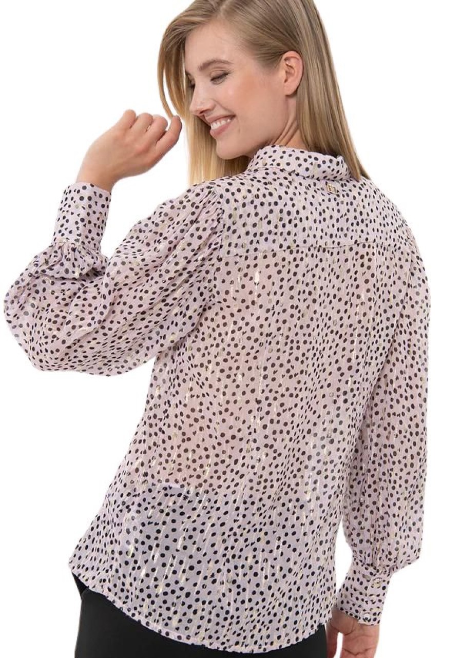 Erre Esse Fracomina Pink Heart Print Shirt Online