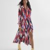 Erre Esse Lola Casademunt By Maite Printed Shirt Dress New