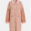 Erre Esse Essentiel Antwerp Foon Multicolor Jacquard-Knitted Coat Clearance