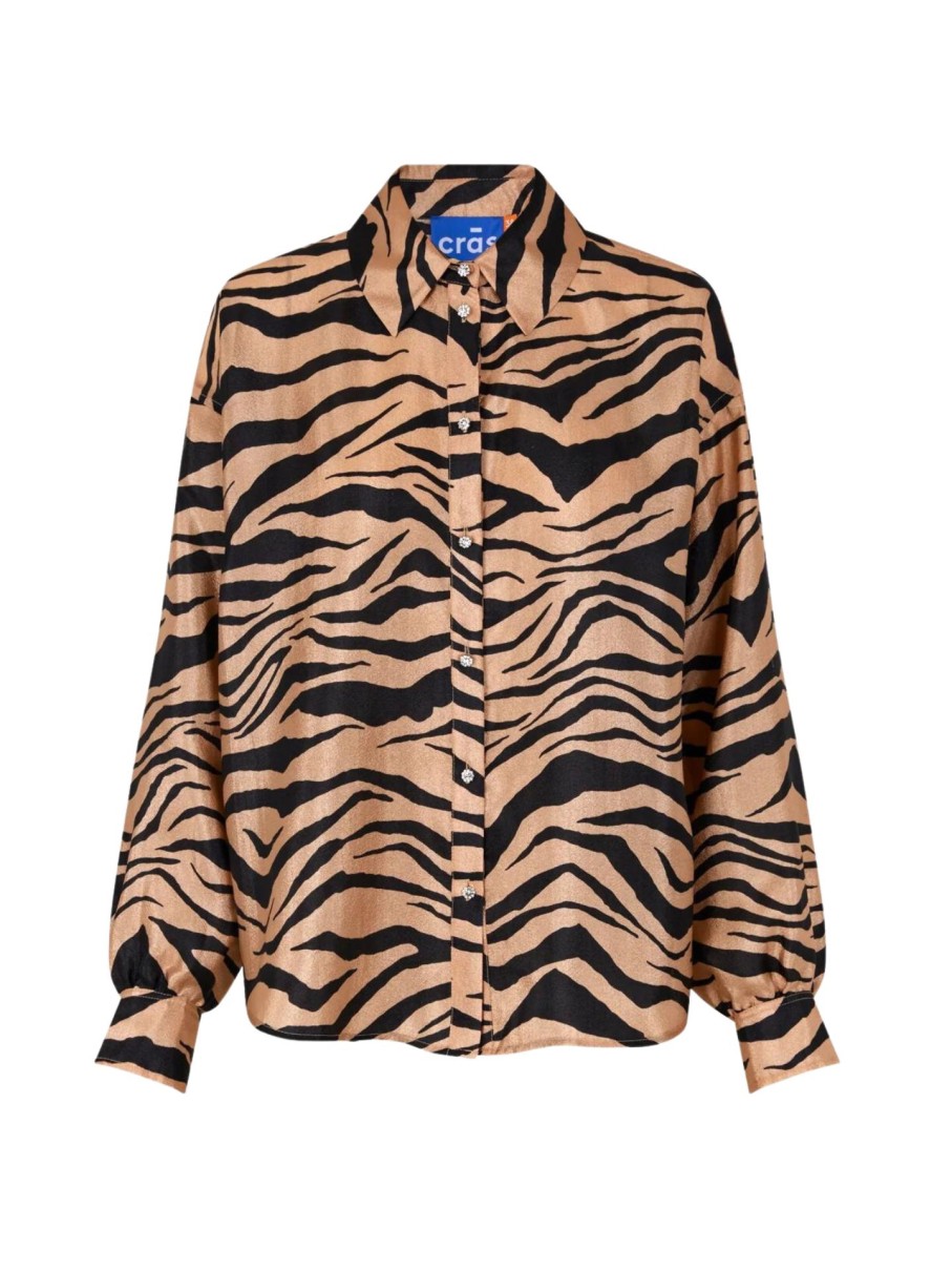 Erre Esse Cras Copenhagen Zebra Print Gina Shirt Wholesale