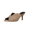 Erre Esse Shoe The Bear Valentie Suede Sandal Taupe Best