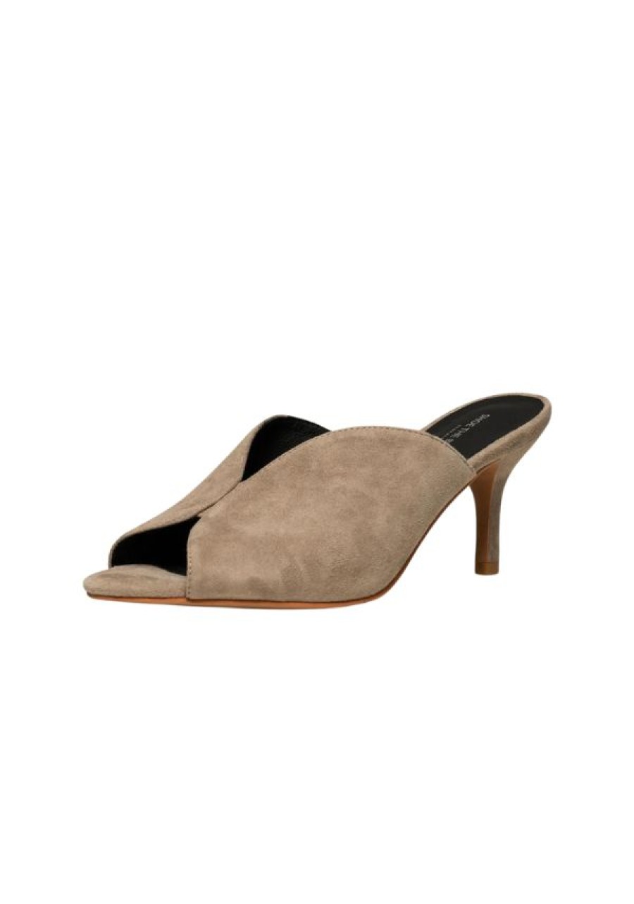 Erre Esse Shoe The Bear Valentie Suede Sandal Taupe Best