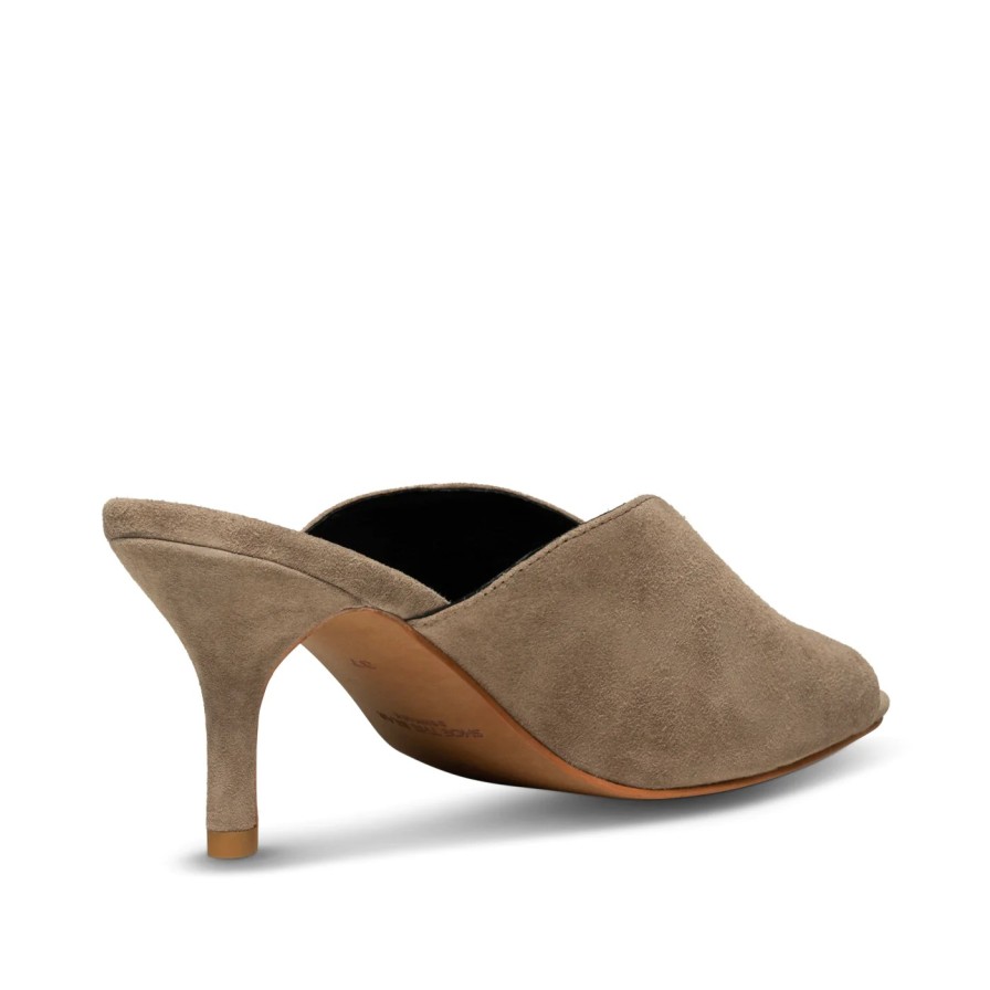 Erre Esse Shoe The Bear Valentie Suede Sandal Taupe Best