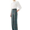 Erre Esse Exquise Multicoloured Plaid Pants Clearance