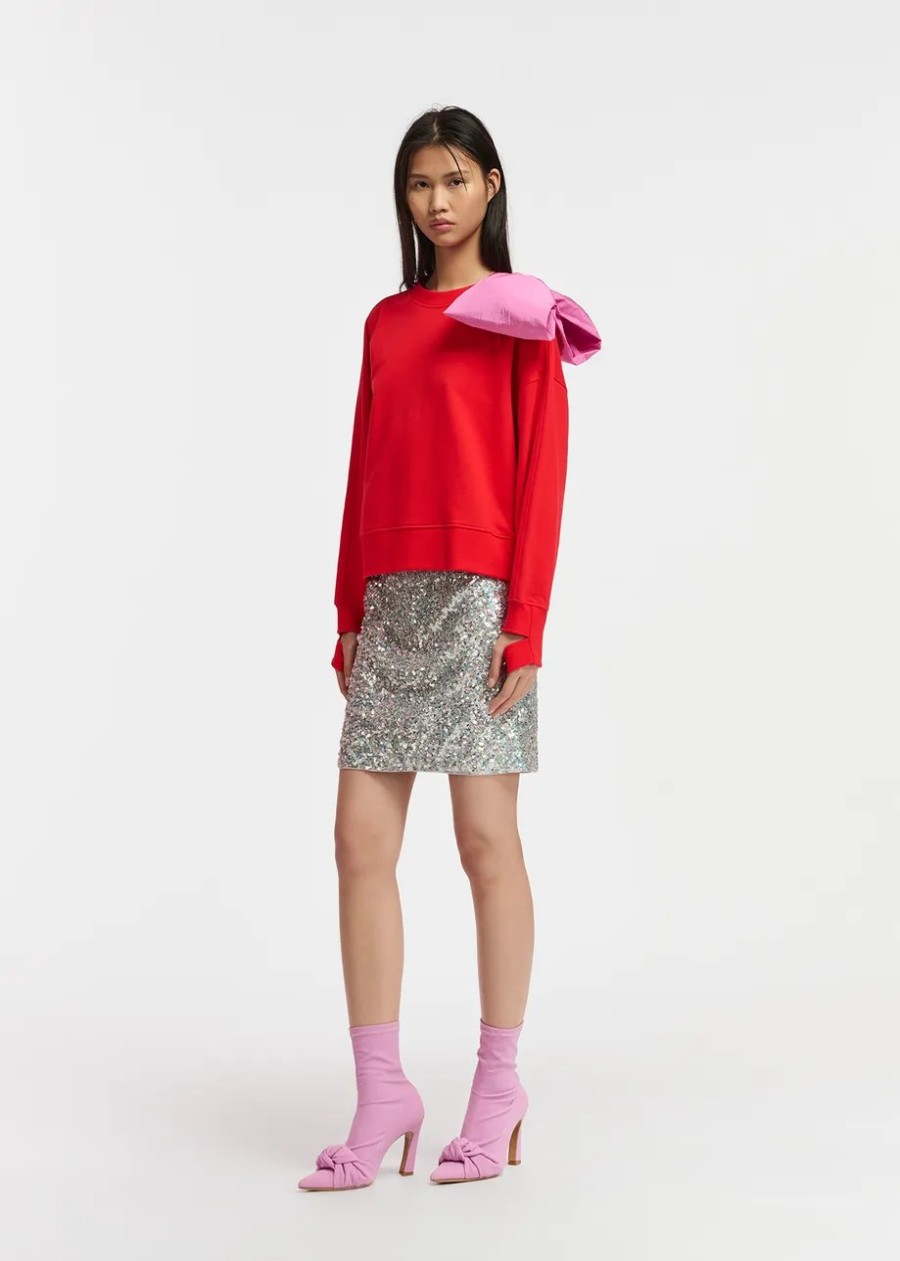 Erre Esse Essentiel Antwerp Fenezar Sweatshirt With Bow Best