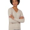 Erre Esse Cocoa Cashmere Calynn Knit New