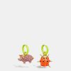 Erre Esse Essentiel Antwerp Francessco Charm Earrings New