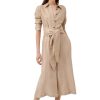 Erre Esse Marella Balia Linen Dress New