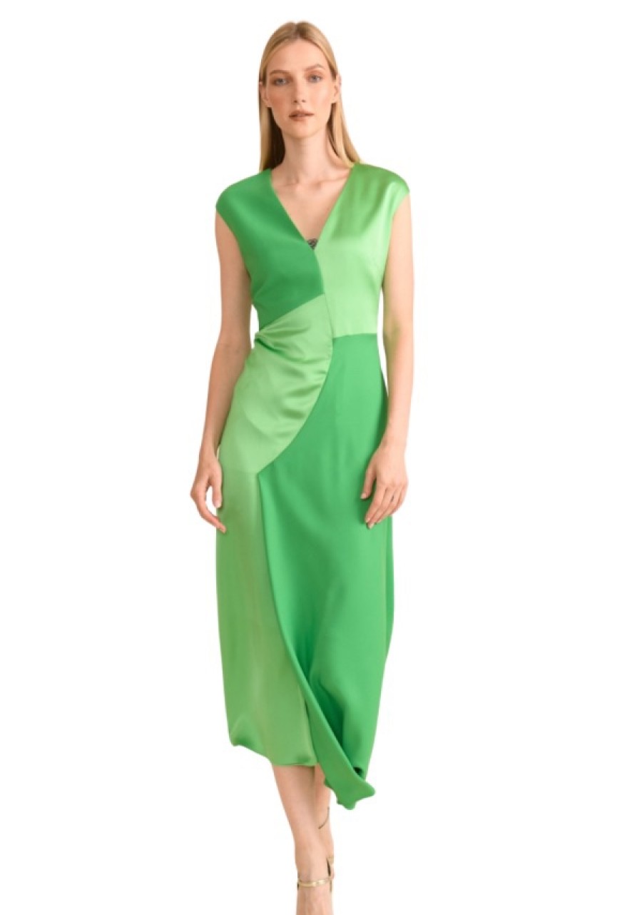 Erre Esse Caroline Kilkenny Chloe Green Dress Online