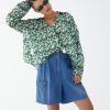 Erre Esse Iblues Kiku Flared Shorts Online