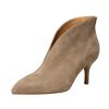 Erre Esse Shoe The Bear Valentine Taupe Suede Ankle Boot Hot