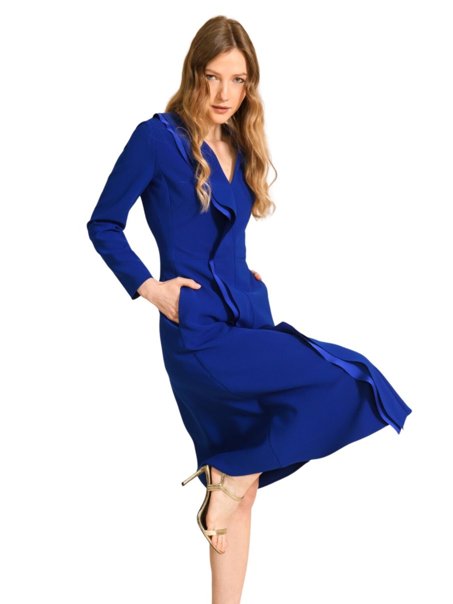 Erre Esse Caroline Kilkenny Colbalt Blue River Dress Clearance