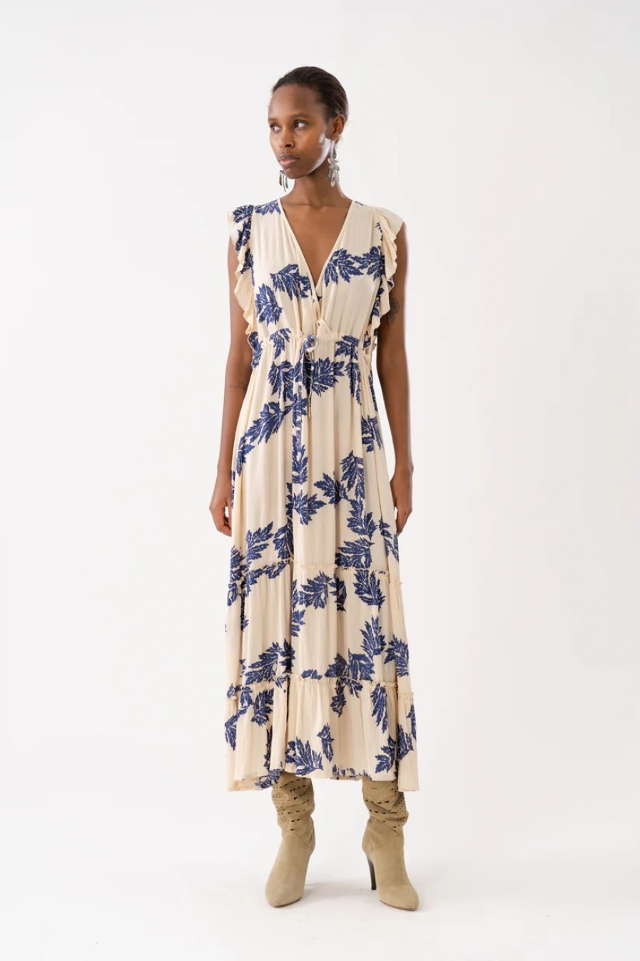 Erre Esse Lollys Laundry Samo Midi Length Dress Online