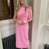 Erre Esse Caroline Kilkenny Stephany Pink Dress Hot