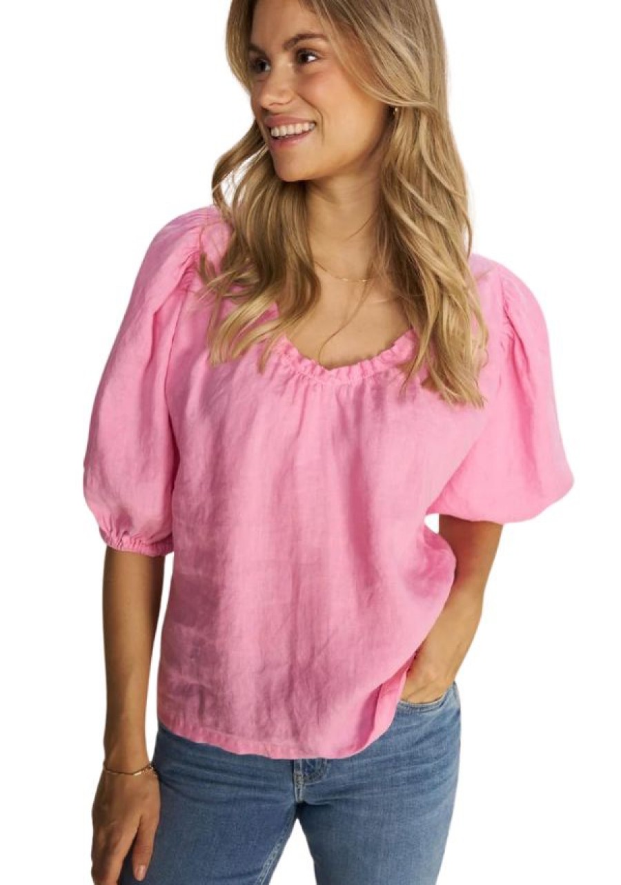 Erre Esse Mos Mosh Taissa Linen Blouse New