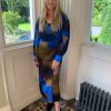 Erre Esse Second Female Haylen Wrap Dress New